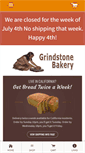 Mobile Screenshot of grindstonebakery.com